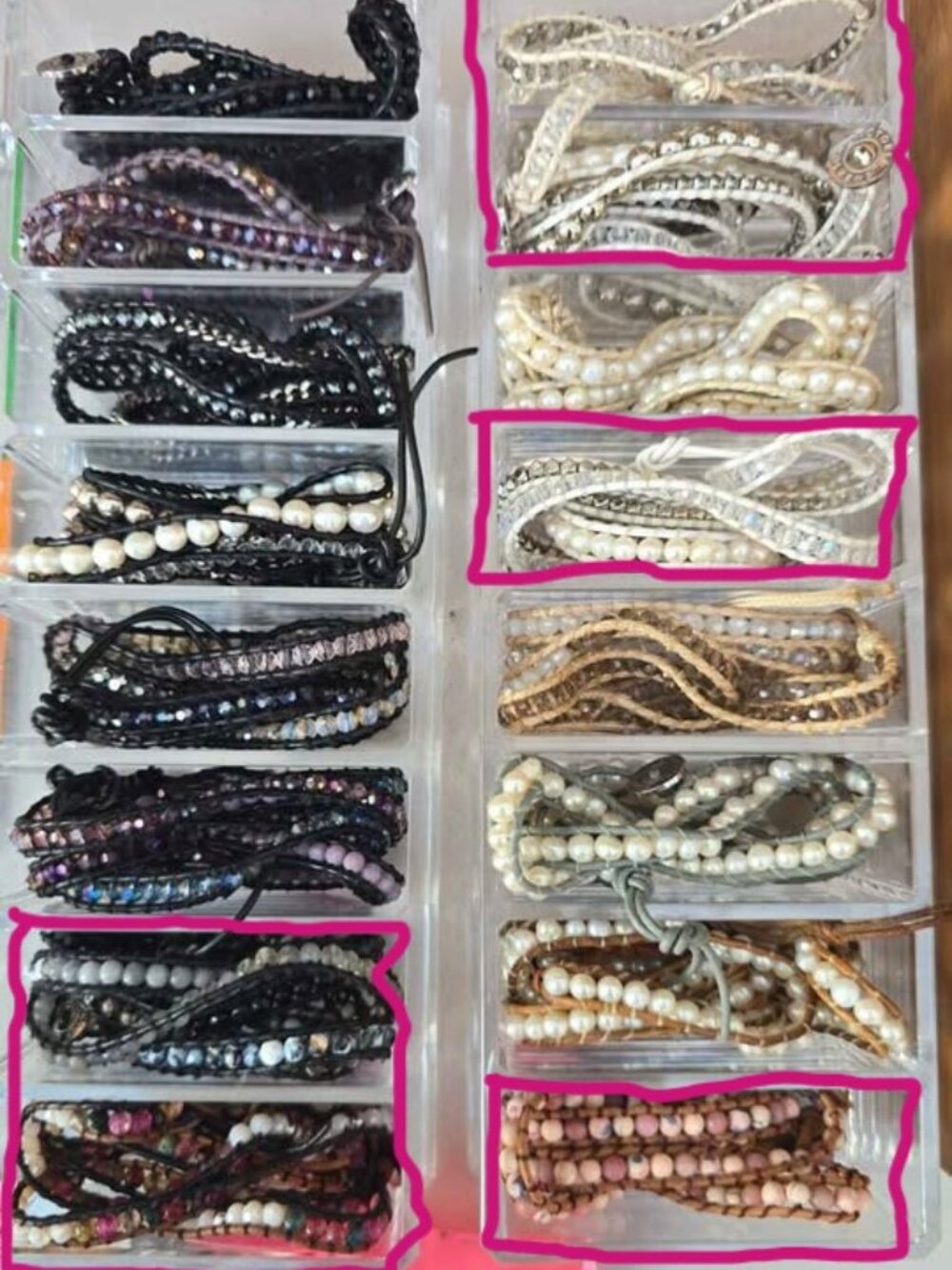 Victoria Emerson Earthy Stone & Everyday Neutral Wrap Bracelet - 6-Piece Bundle